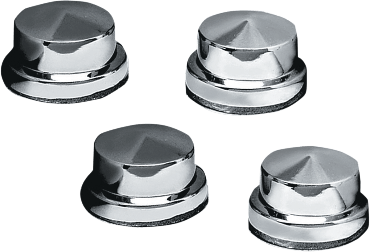 Kuryankyn Chrome 4 Pack Head Bolt Covers for 8618 Harley DYNA Softail