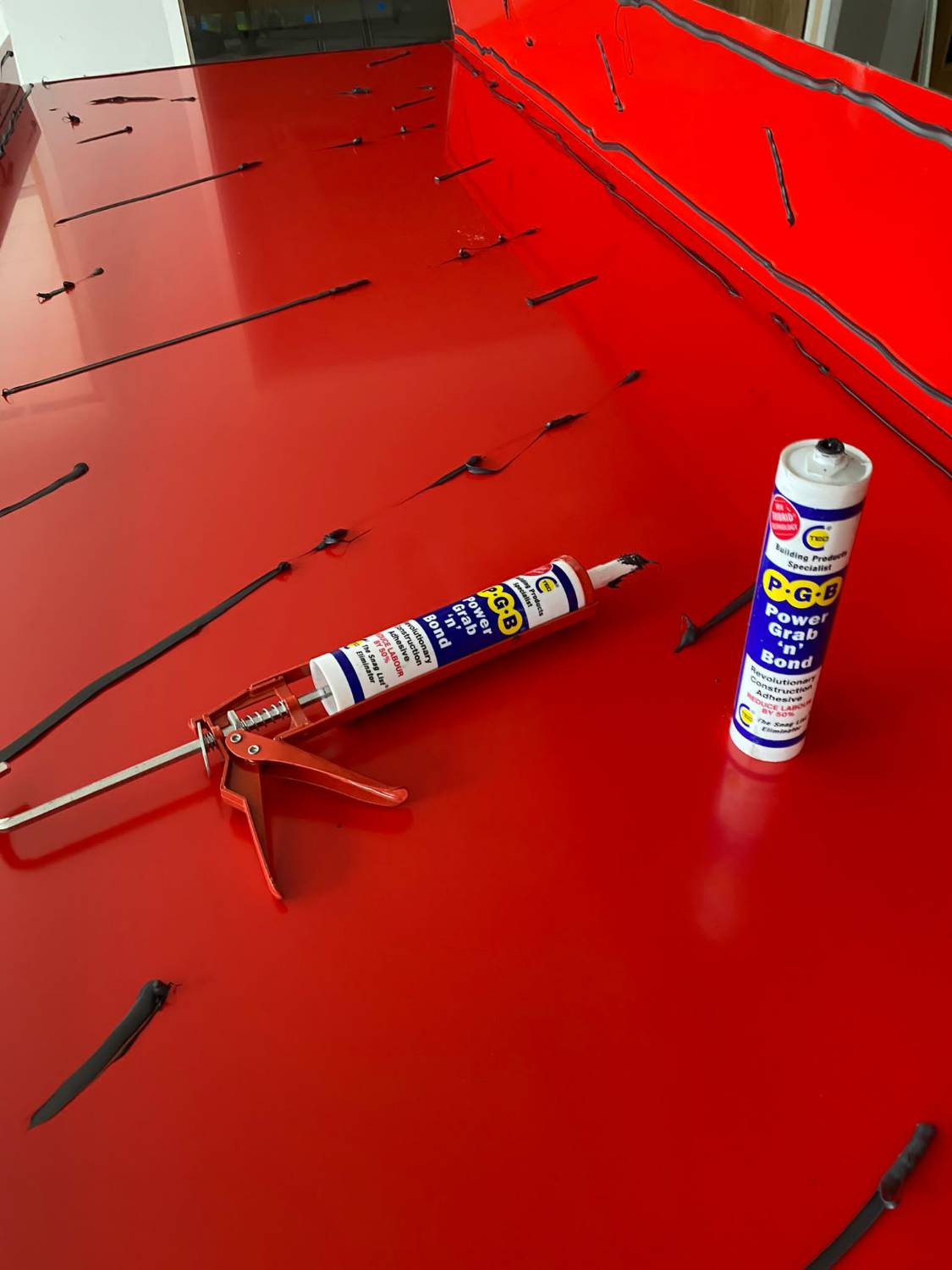 Power Grab ‘n’ Bond for Installing External Showroom Signage Without