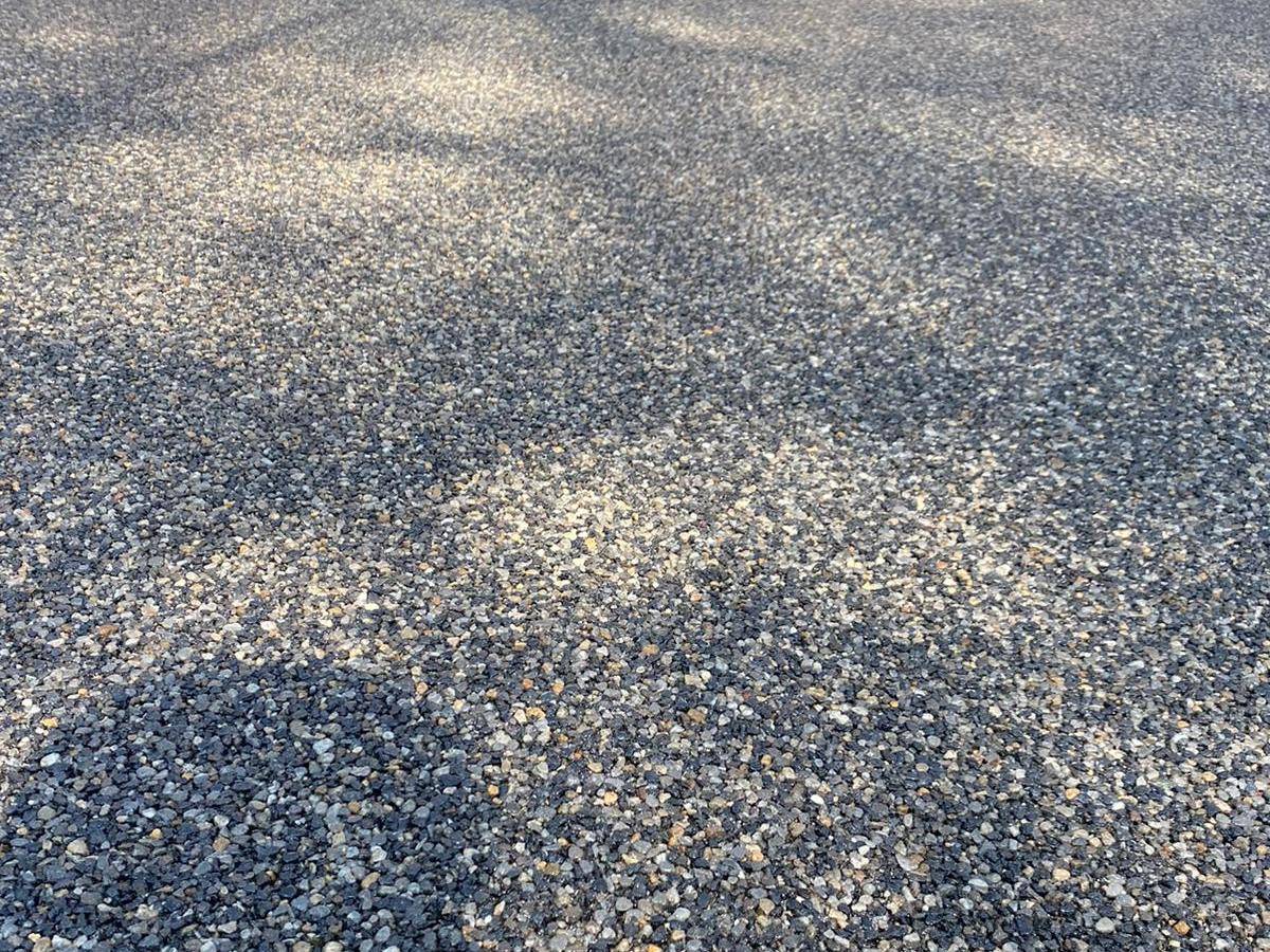 PermaBound Resin Bound Gravel Domestic Driveway Installation Ocean