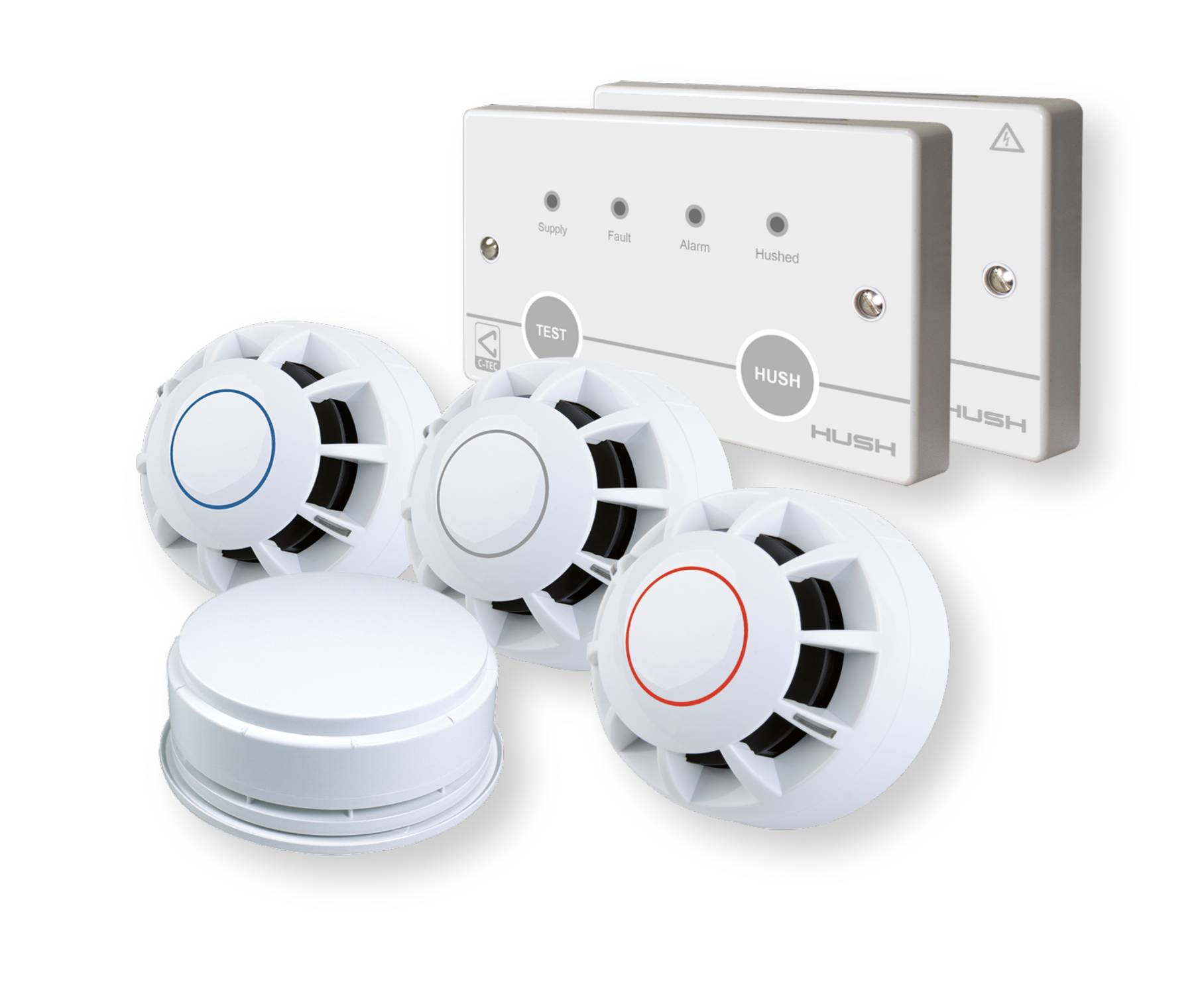 HushPro BS 58396 Grade C Residential Fire Alarm System CTEC