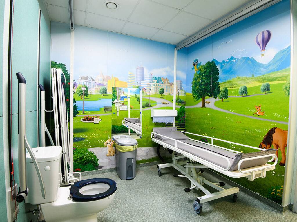 Changing Places by Closomat (with Shower) Package of disability