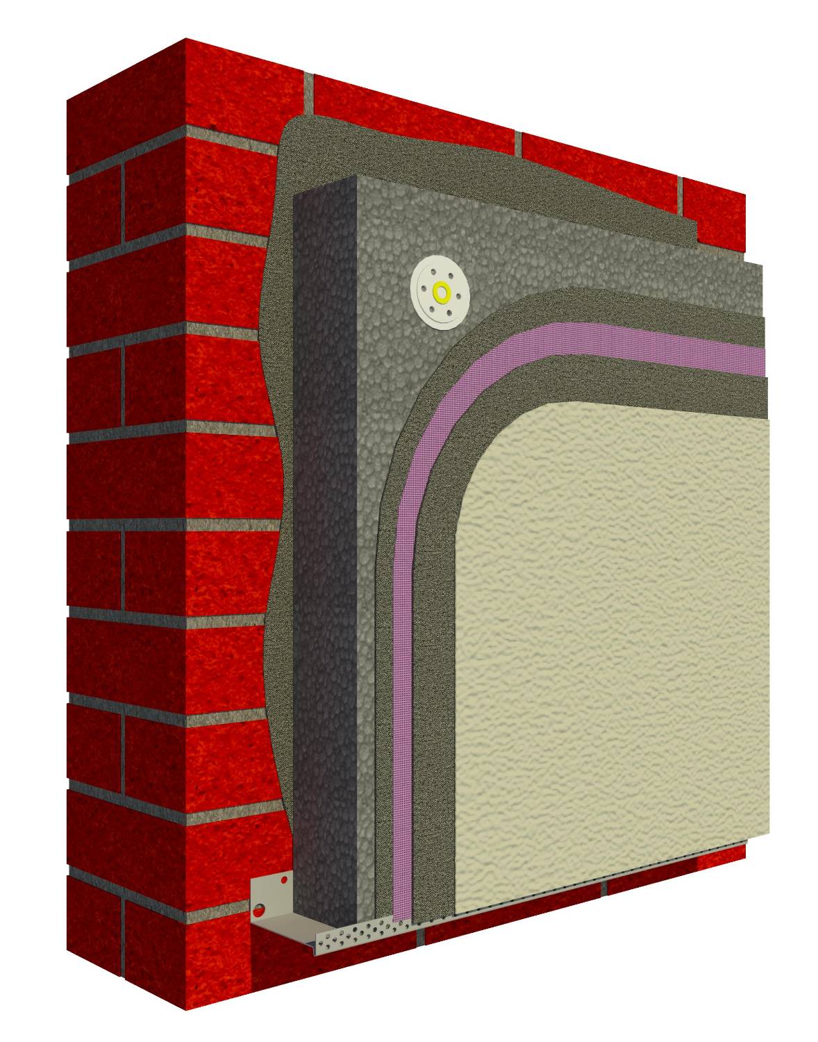webertherm XM silicone system (EPS) External Wall Insulation SaintGobain er NBS BIM Library