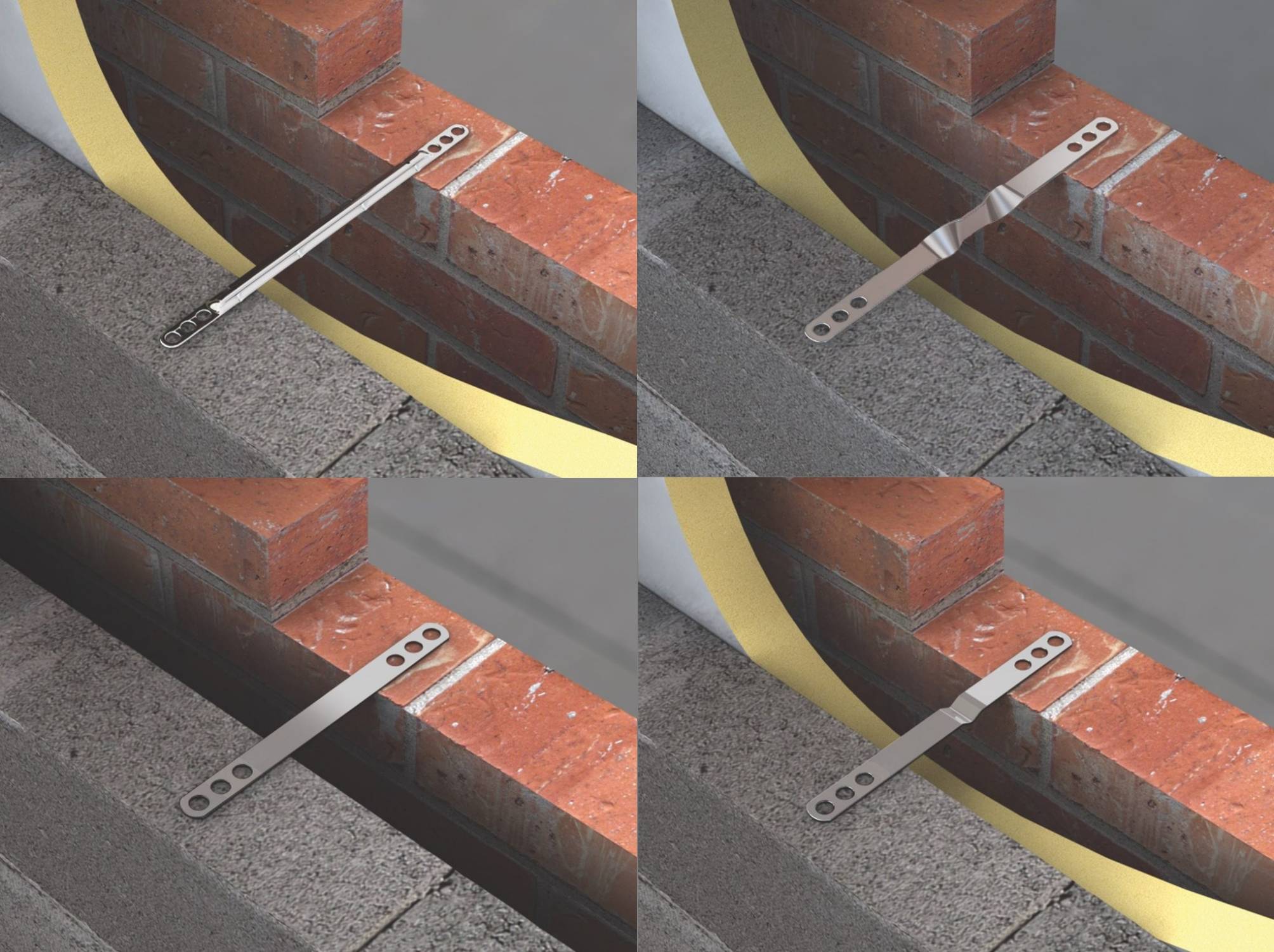 Heavy Duty Wall Ties Type 1 Cavity Tie Vista Engineering Ltd