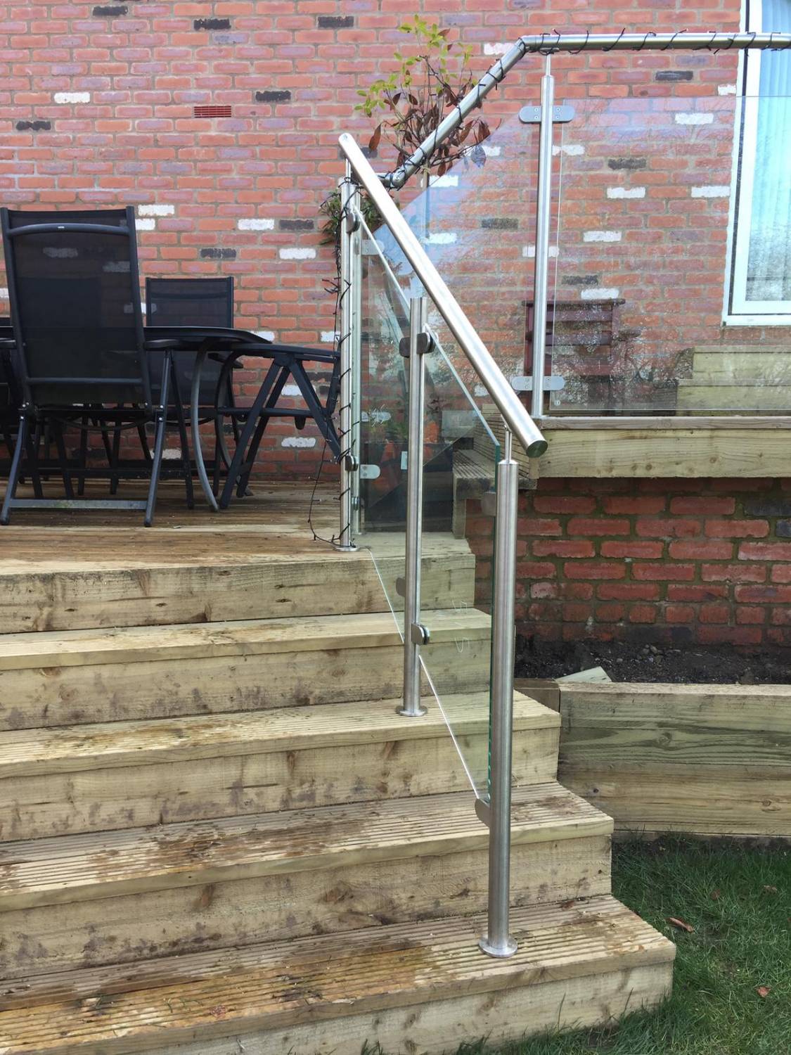 Stainless Steel Post PreAssembled Balustrade Posts Bear Metals
