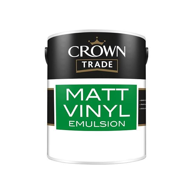 Crown Trade Matt Vinyl Crown Trade, product of Crown Paints Ltd NBS