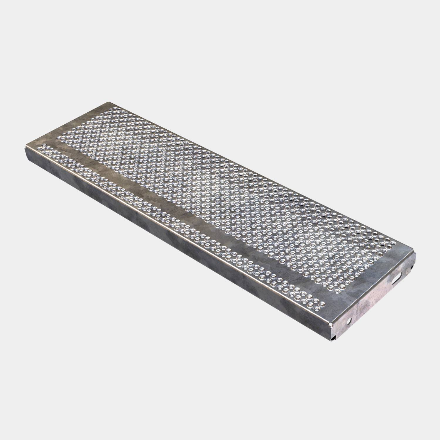 Stair Tread O5 Achil V Perforated Metal Plank Elefant Gratings T/A PcP Gratings Ltd NBS