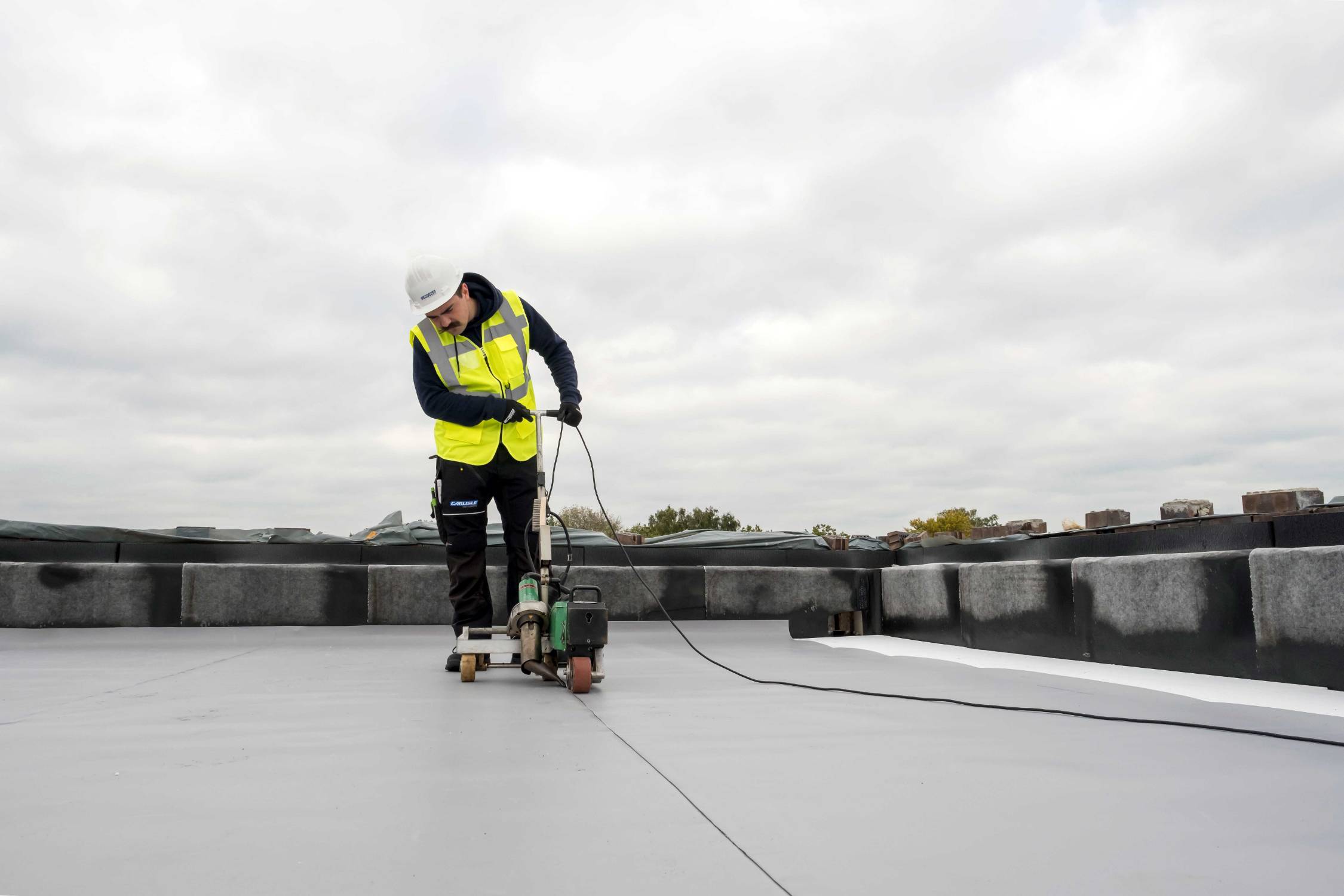 SUREWELD® TPO Singlelayer waterproofing membrane Carlisle