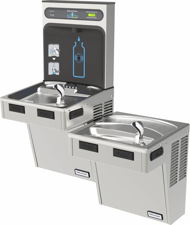 Bottle Filler / Drinking Fountain BiLevel Combination Unit Halsey