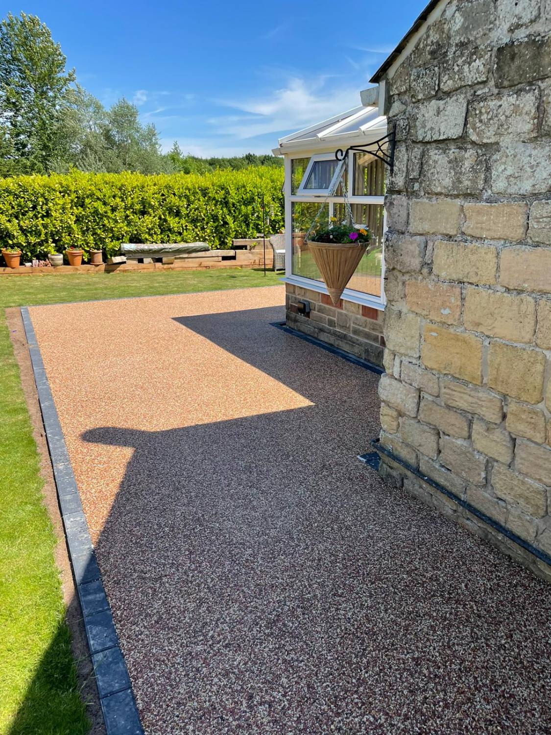 Domestic Driveway and Pathways Vuba Resin Bound Surfacing Canyon