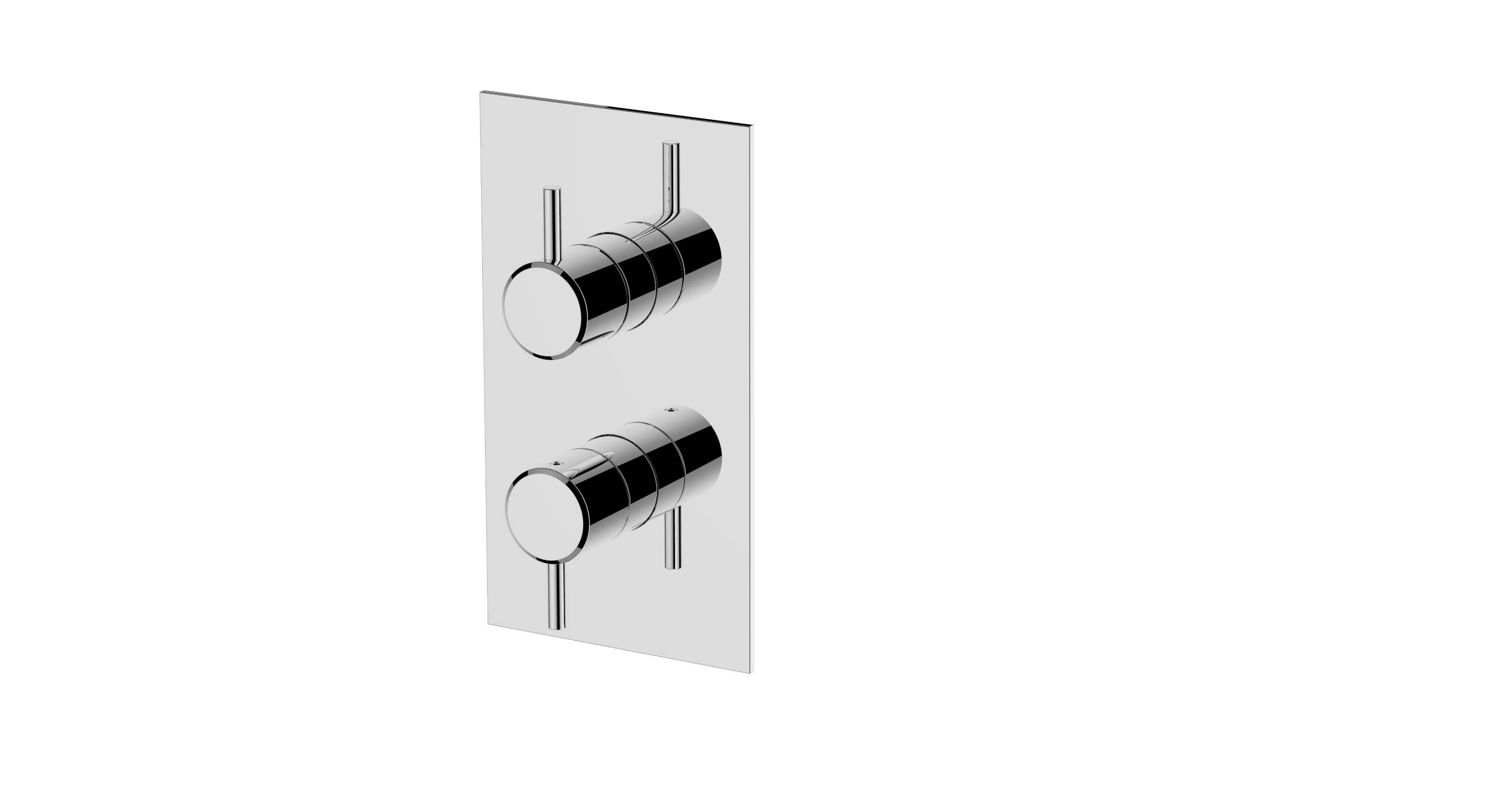 Hoxton Shower Mixer without Diverter Britton Bathrooms NBS BIM Library