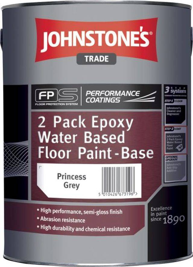 Two Pack Epoxy WaterBased Floor Paint Johnstone's Trade Paints a