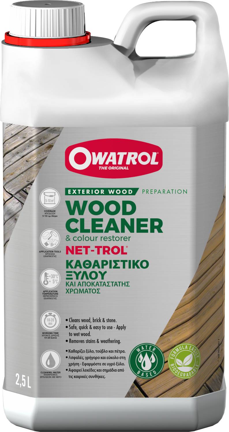 Nettrol, Wood Cleaner & Colour Restorer Owatrol UK Ltd NBS Source