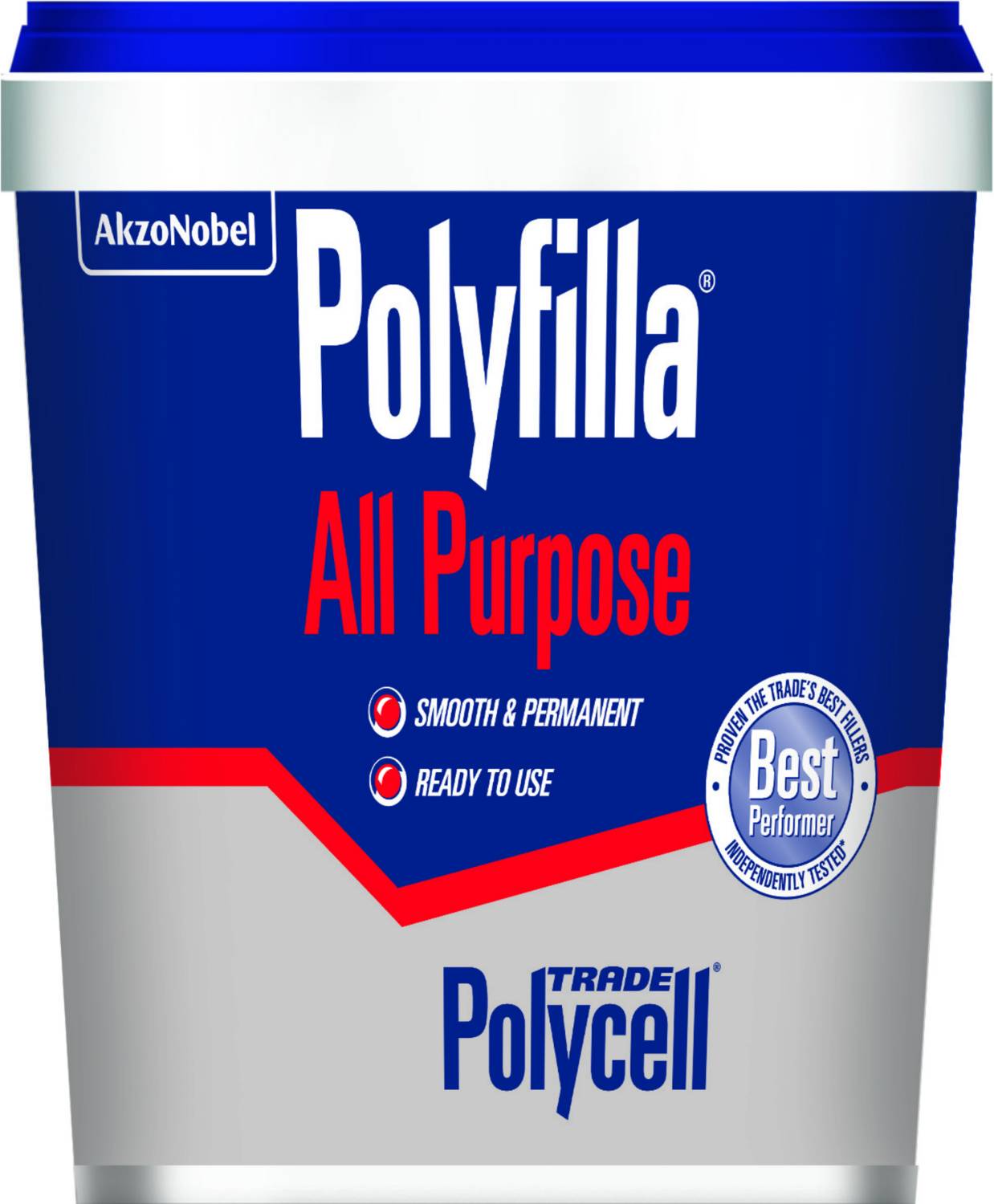 Polyfilla All Purpose Ready Mixed Polycell, brand of ICI Paints