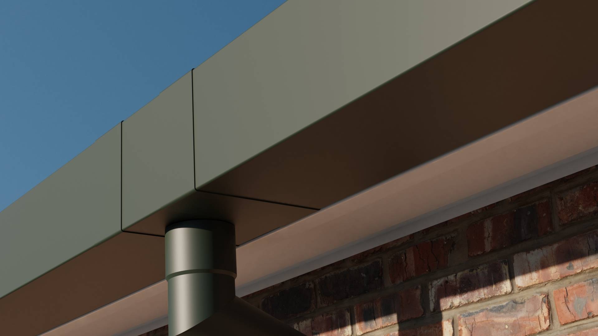 Aluminium Box Gutter Delta 200 Gutter Dales Fabrications Ltd