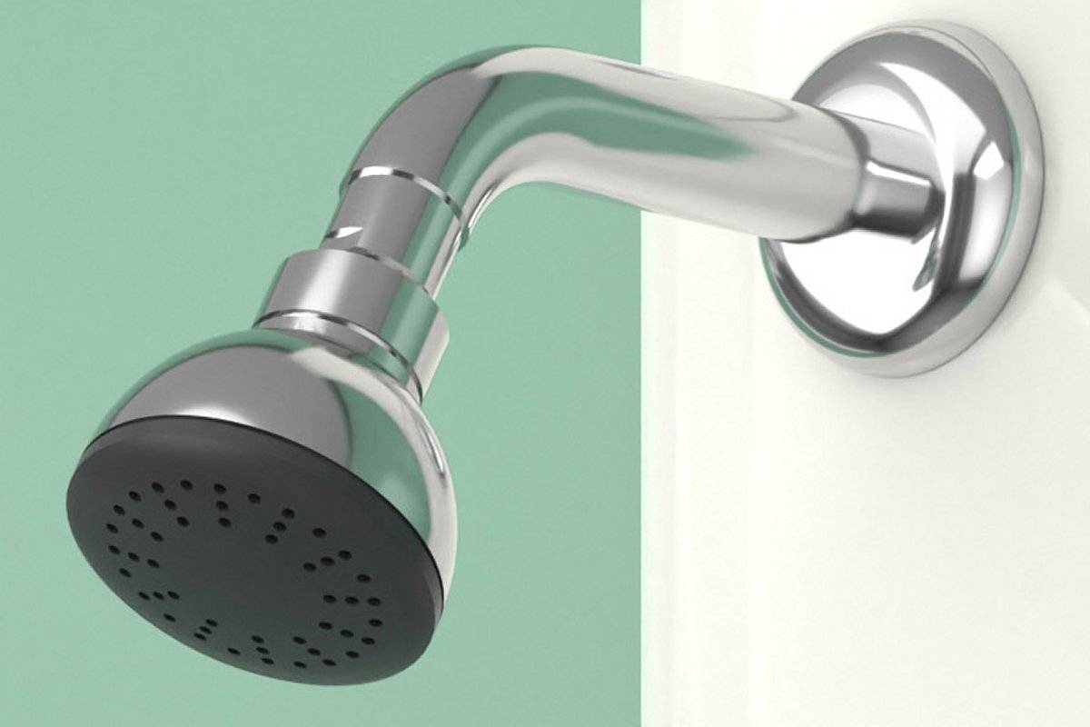 Panel Shower with Timed Flow and Temp. Controls and Swivel Head (excl