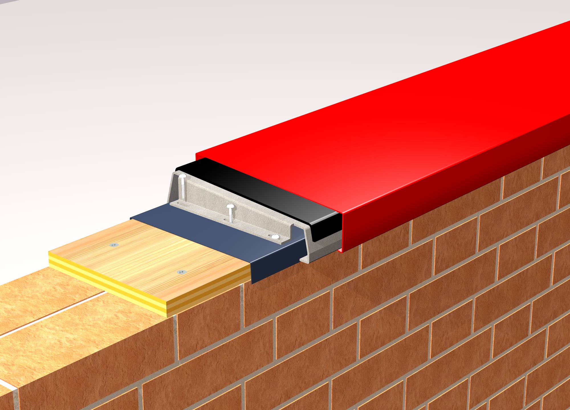 Alumasc Skyline Aluminium Sloping Coping Profile Alumasc Water