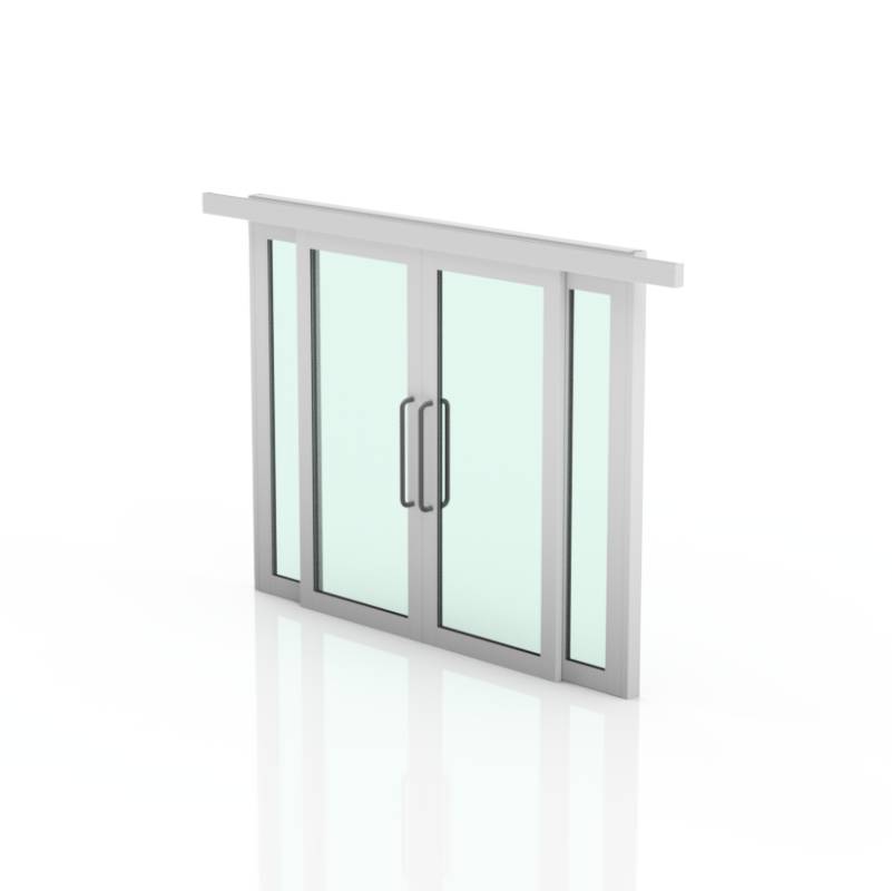 Axis FloMotion Type B01 Glazed Sliding Door Axis Entrance Systems