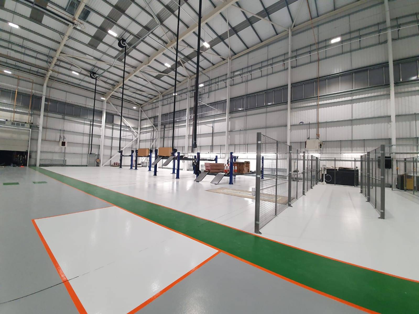 Metropolitan Police Workshop Resin Floor | NBS Source