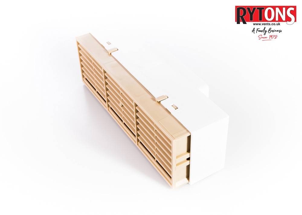 RD4MFAB Rytons Multifix® Air Brick with Ducting Adaptor 110mm x 54mm