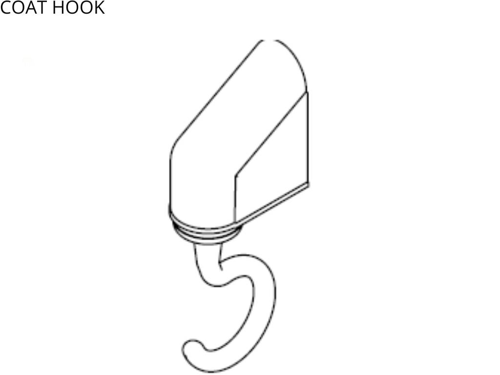 AntiLigature Coat Hook Boyco (UK) Ltd NBS Source