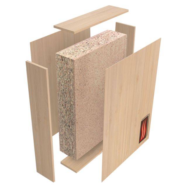 HALSPAN® Optima 44 mm Internal Fire Rated Door Blank Double Acting