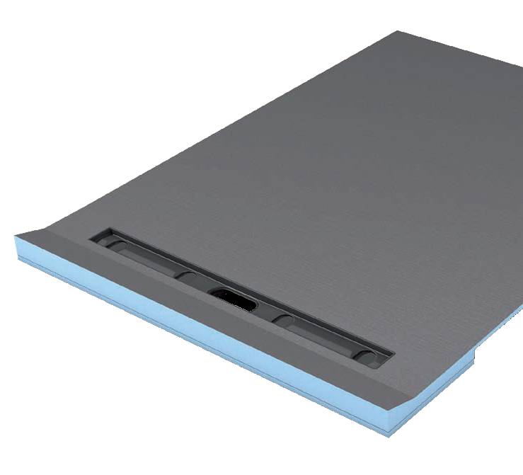 wedi Fundo RioLigno Floor Element shower tray former for timber