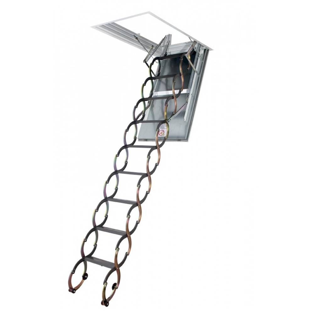 Fakro Loft Hatch with Ladder LSF Fire Rated Metal Loft Hatch with Ladder Metal Loft Ladder