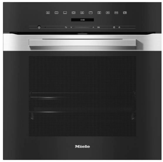 60cm Single oven pyrolytic cleaning H 7260 BP Miele GB NBS BIM Library