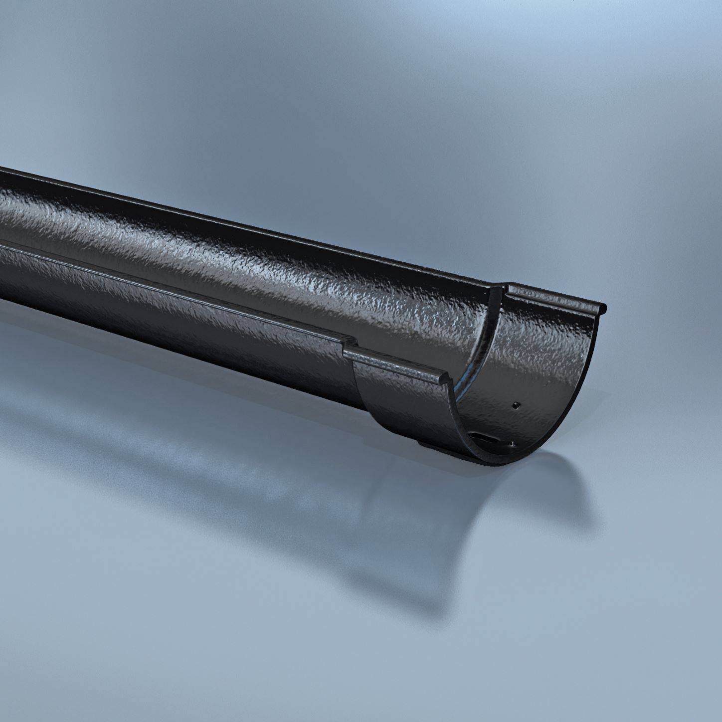 Alumasc Rainwater Apex Heritage Cast Iron Beaded Half Round Gutter