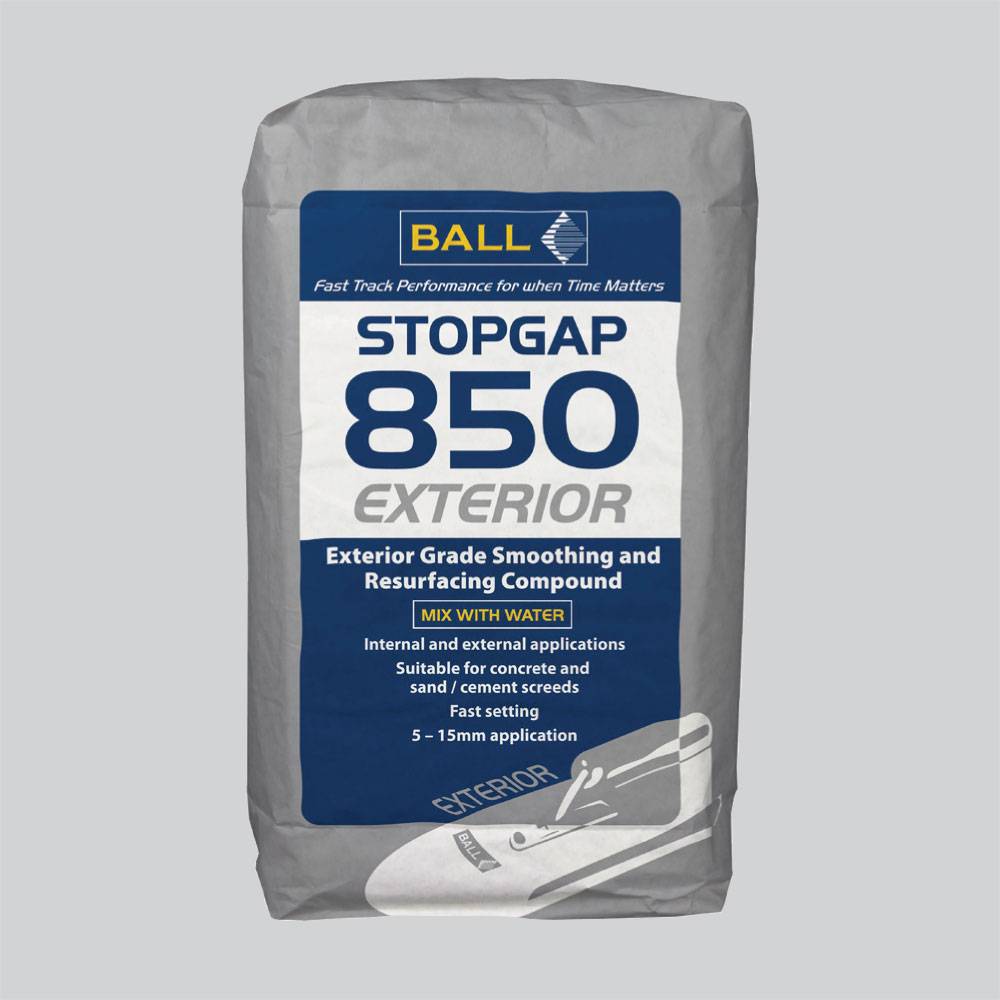 Stopgap 850 Exterior Smoothing Compound Ball, F and Co Ltd NBS Source