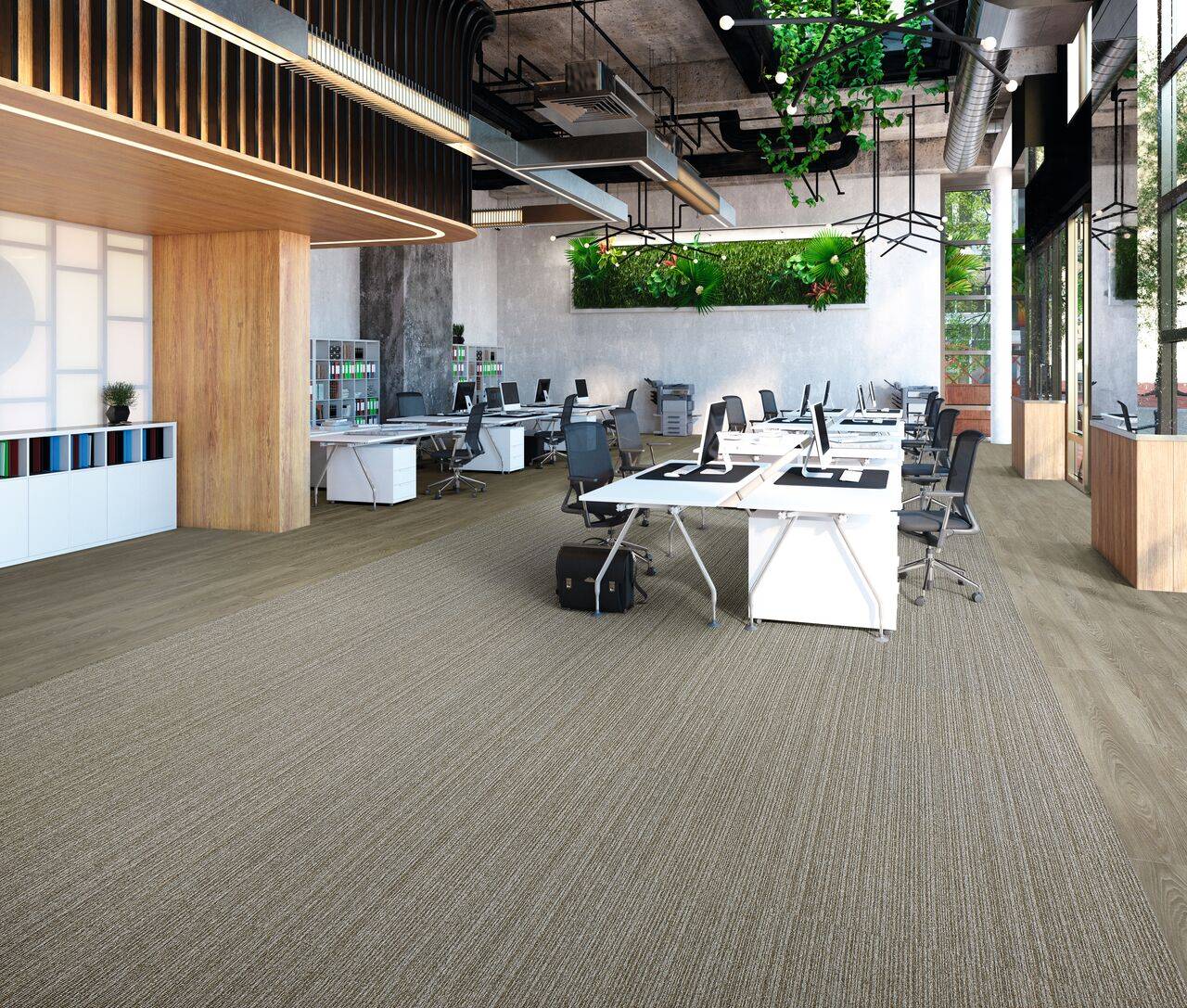 Tessera Struktur 2 Tufted carpet tile Forbo Flooring Systems NBS