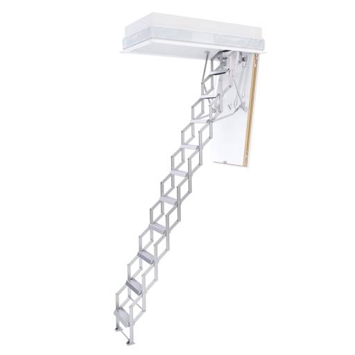 Ecco Concertina Loft Ladder Insulated Hatch Retractable Loft