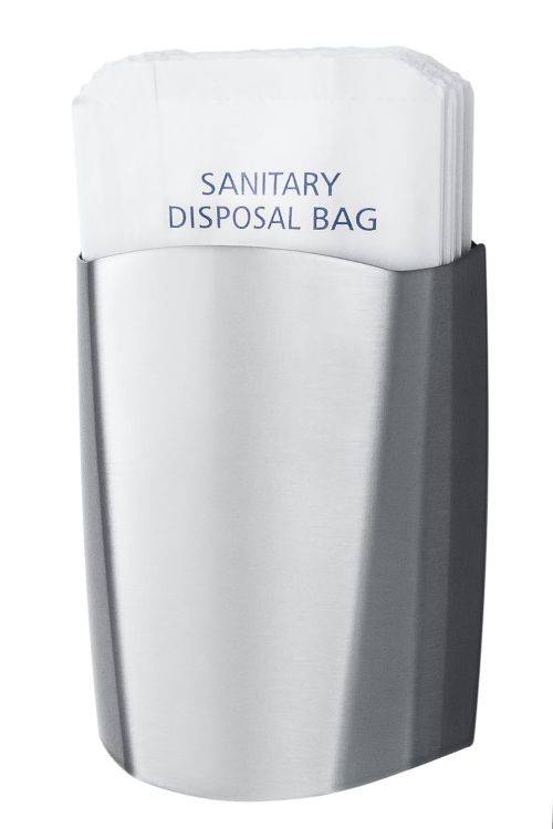 Sanitary Bag Holder Platinum Range 77021CB Sanitary Disposal Bin