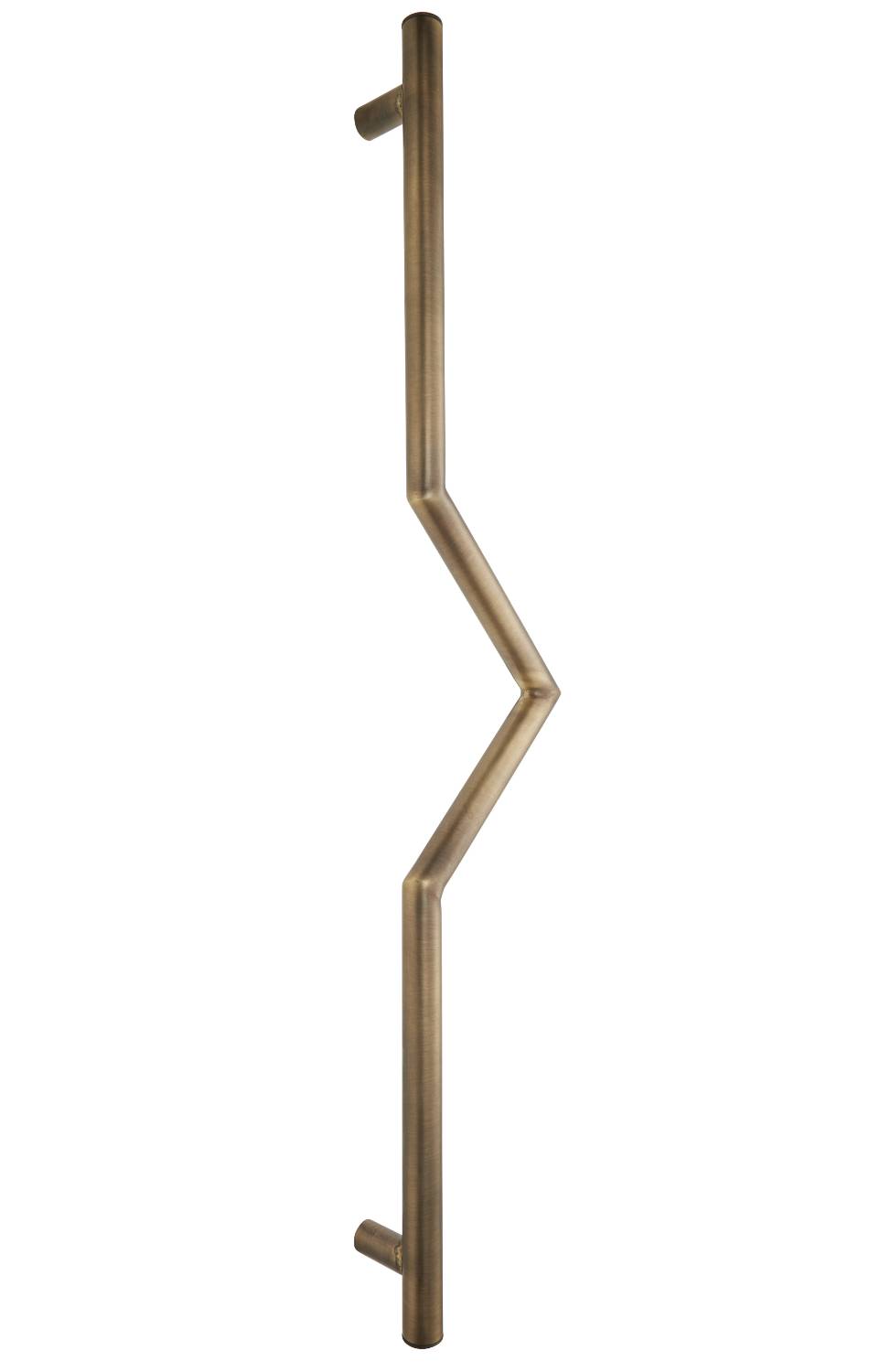 Pull Handle Central Cranked V Shape ASH118 Pull Handle ASH Door