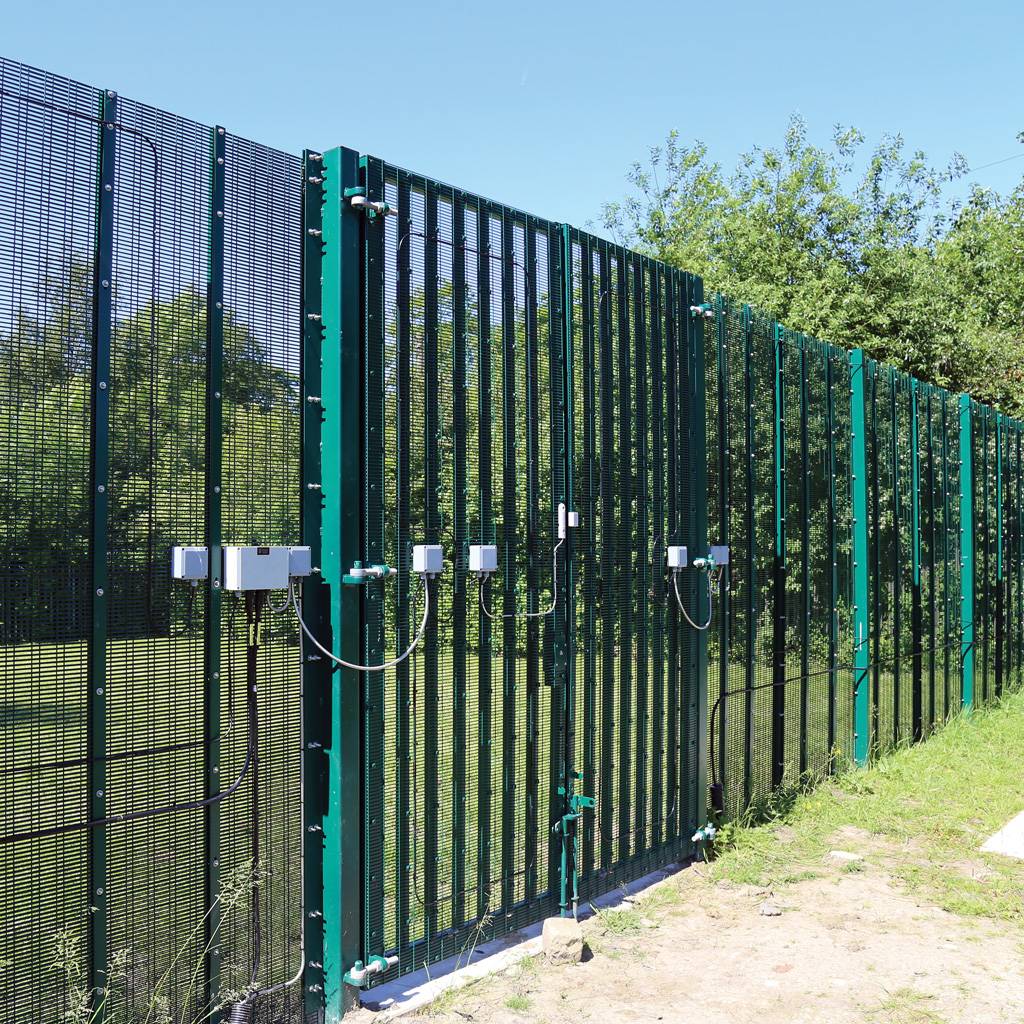Lockmaster SR2 with infill options Double leaf Carbon steel gate