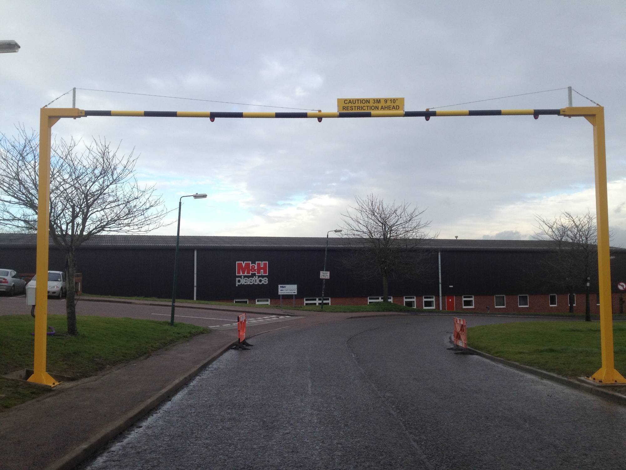 Fixed Arm Height Restriction Barrier Newgate (Newark) Ltd NBS Source