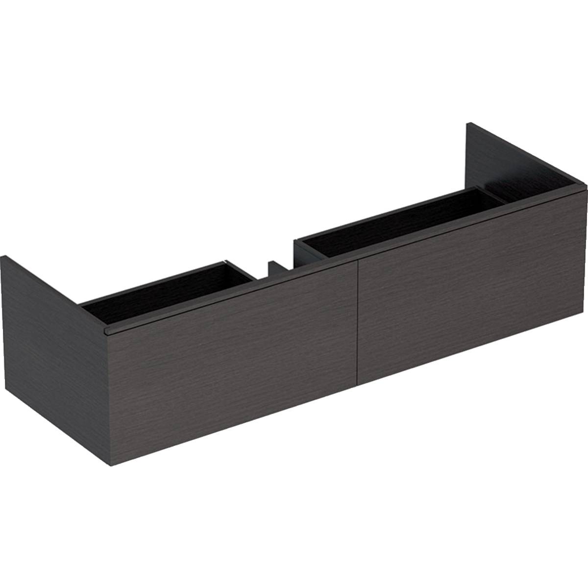 Xeno² for washbasin made of solid surface material, with two