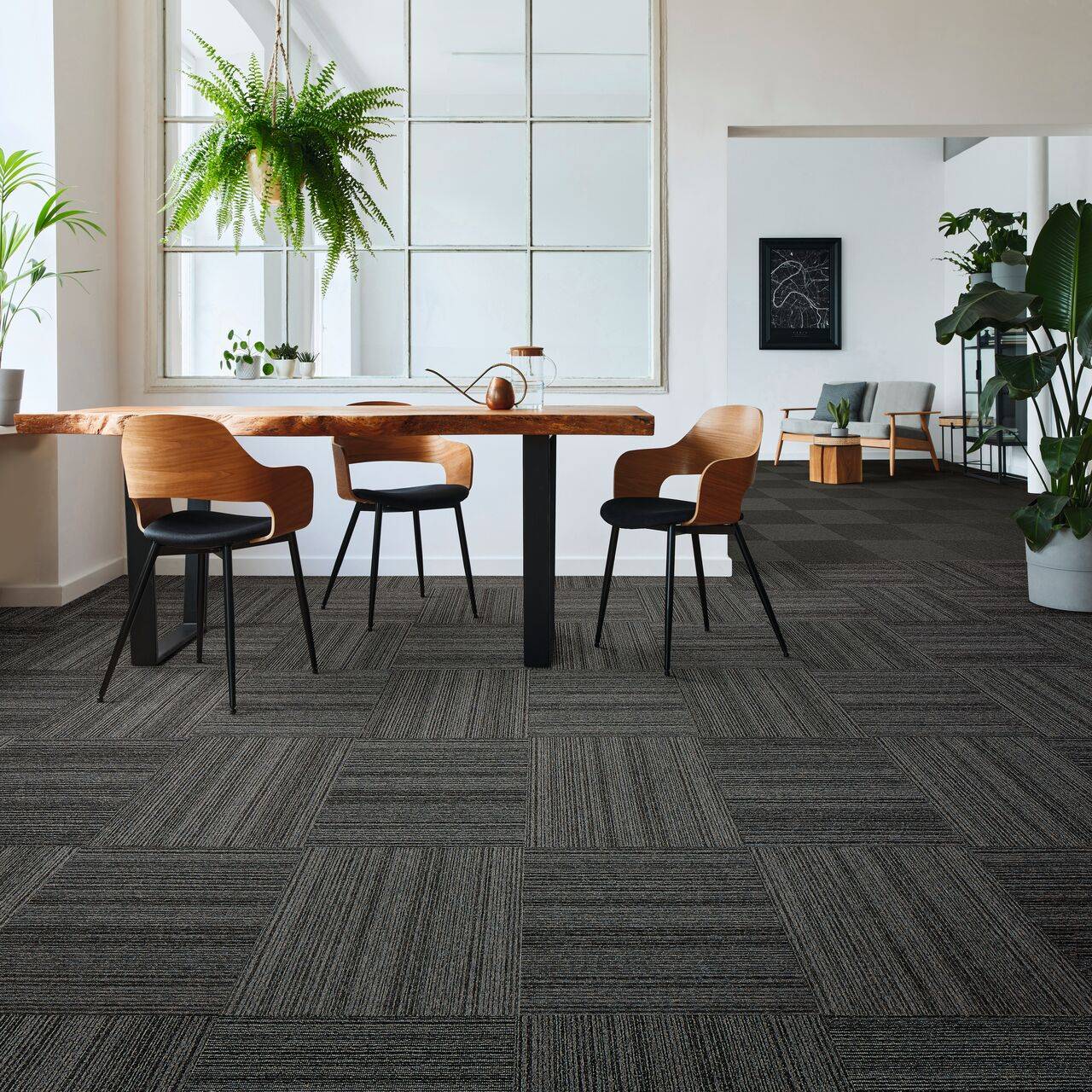 Tessera Struktur 2 Tufted carpet tile Forbo Flooring Systems NBS
