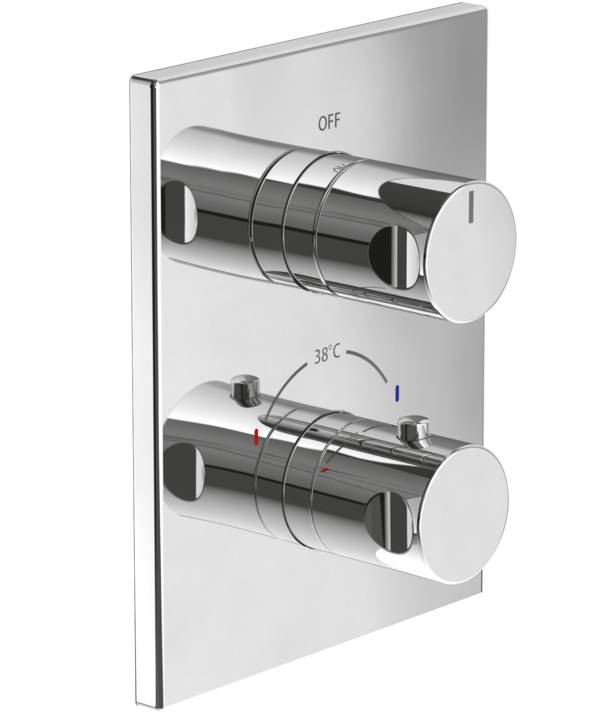 Universal Taps & Fittings Concealed Thermostat with Oneway Volume