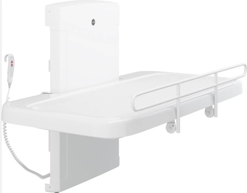 Adjustable height Shower Change Table 2000 Changing Unit Pressalit