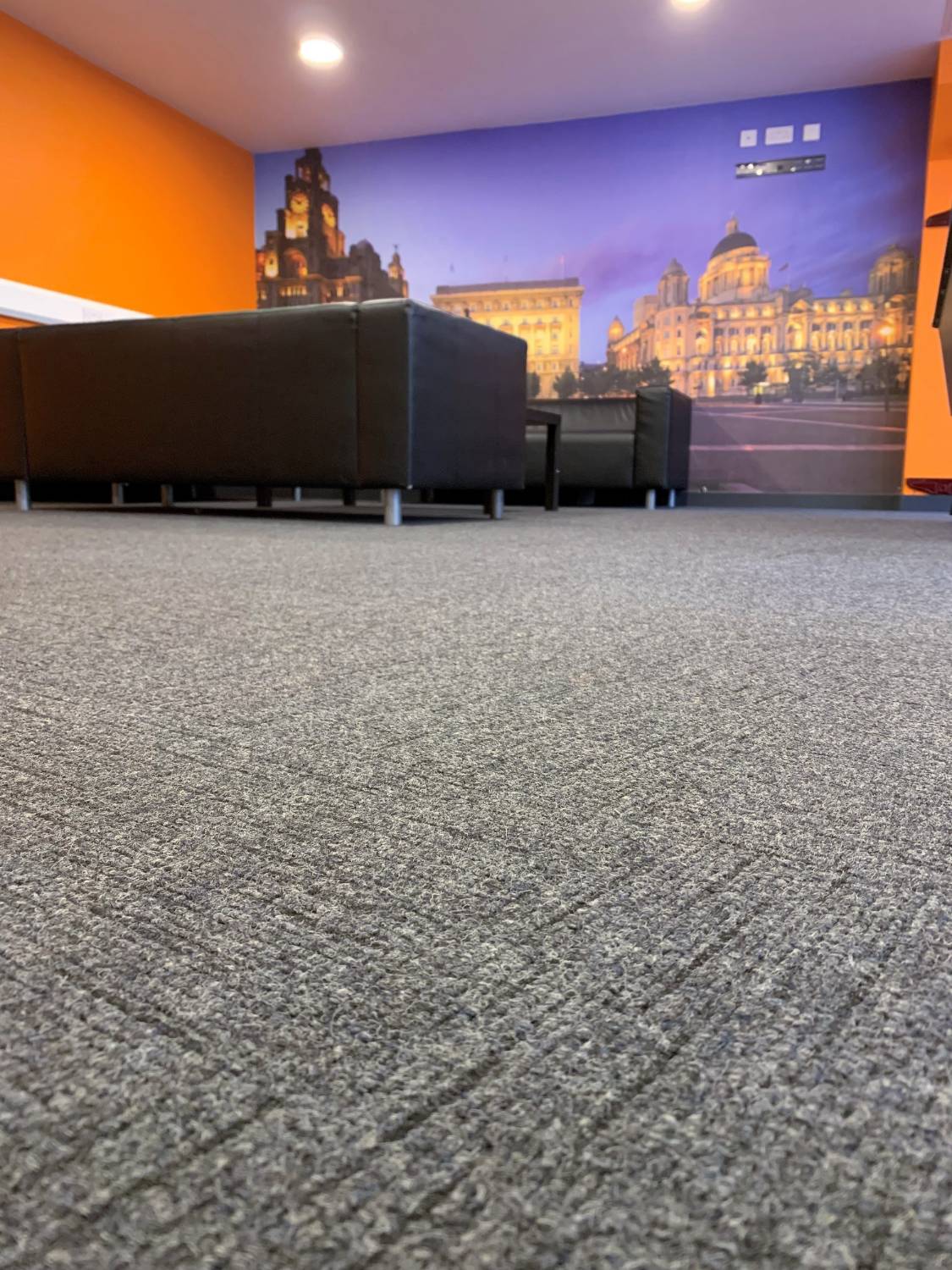 DASH CARPET TILE ARTESIAN BUILDING LIVERPOOL Rawson Carpet