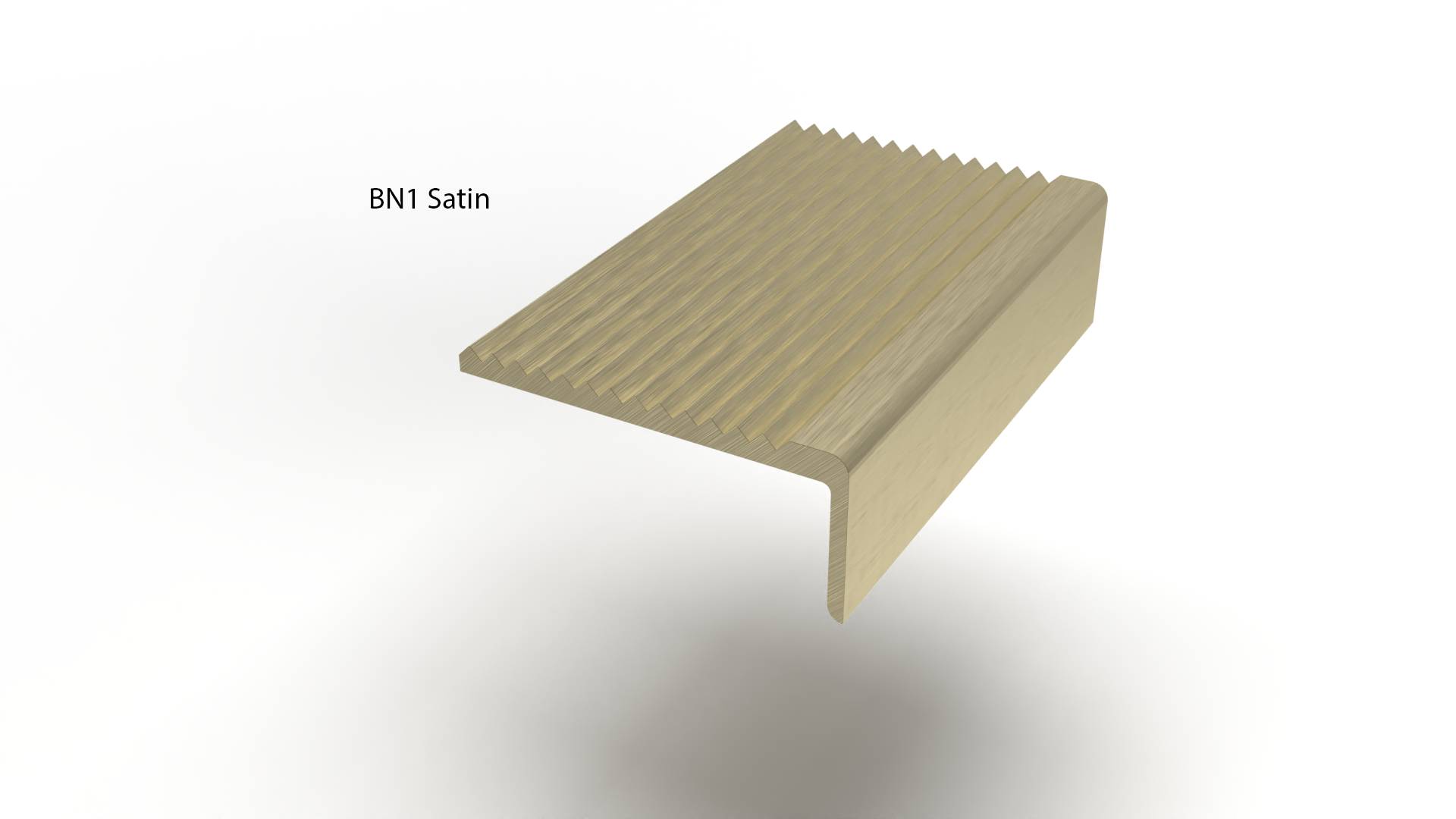 BN1 Brass Stair Nosings Stair Nosings CAT (Carpet Accessory Trims