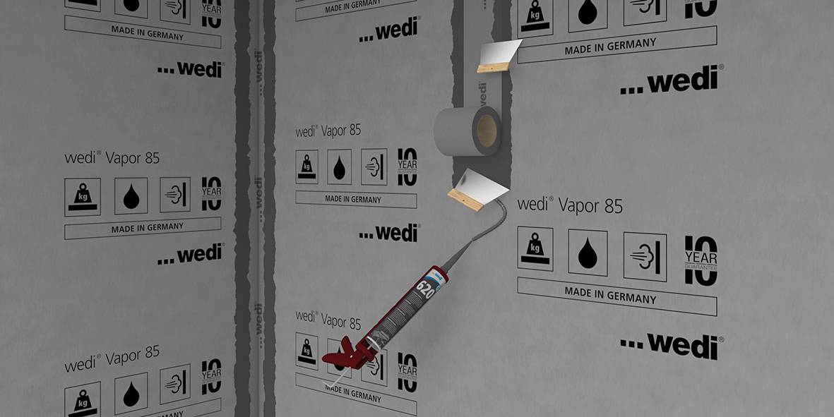 wedi 620 Vapor Sealant single component sealant Wedi Systems (UK
