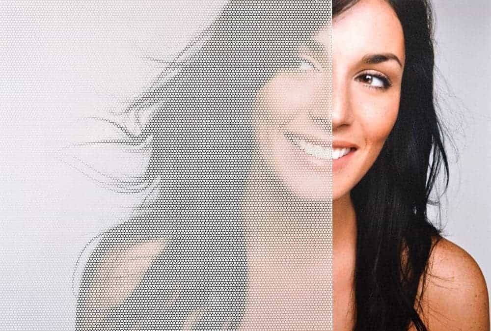 SX2011 Micro Dot Window Film Plastic Privacy Film Glass Films