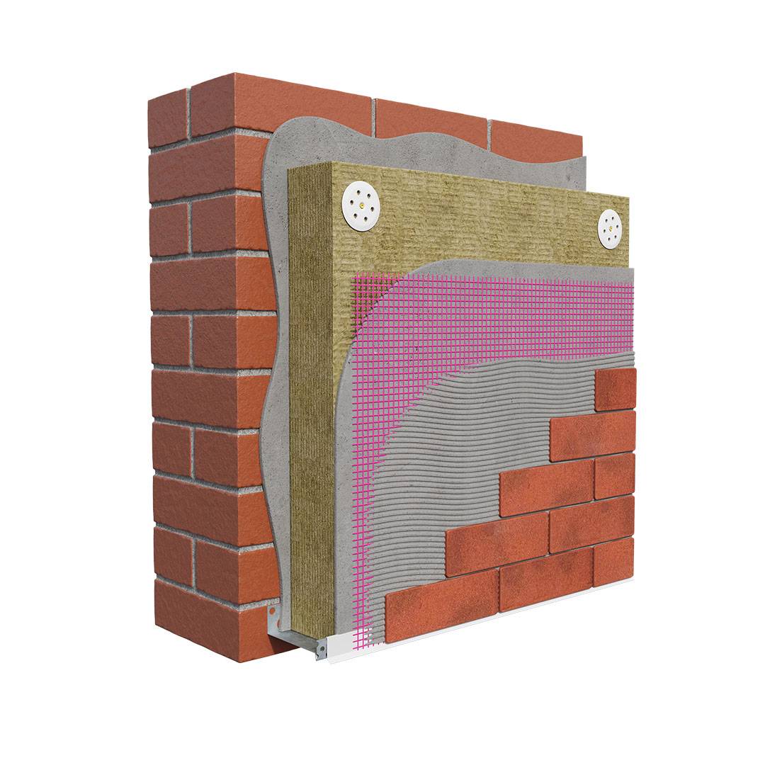 webertherm XM brick system (MFD) External Wall Insulation External