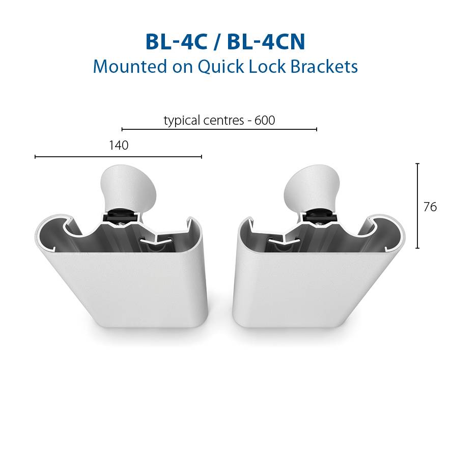 CS Acrovyn® BL4C/ BL4CE Bed Head Protectors Construction