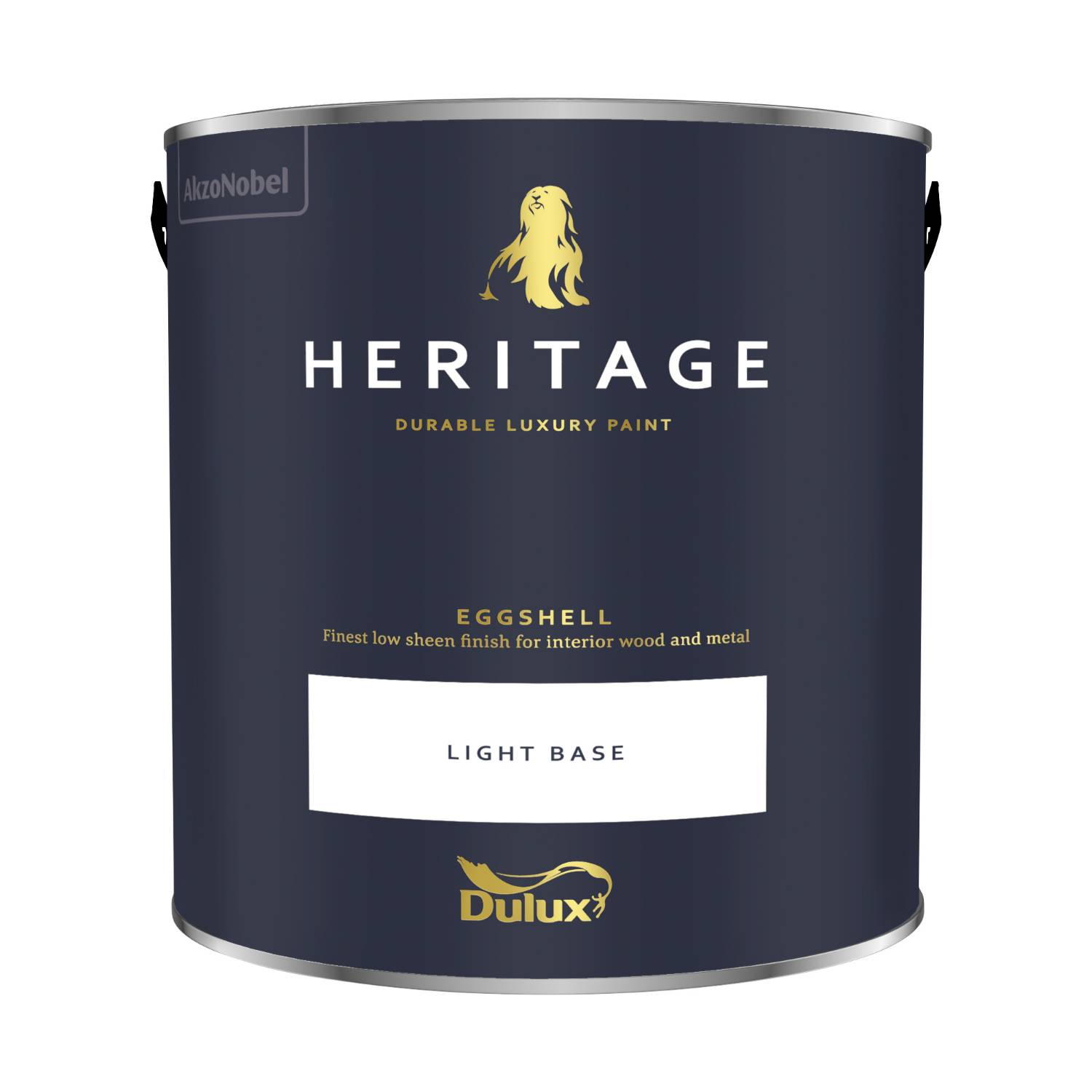 Heritage Eggshell Waterborne trim paint Dulux Trade, brand of