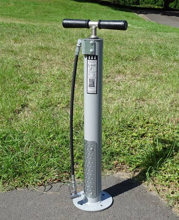 Cycla Air Pump Prime Public Bike Pump Civiq NBS Source