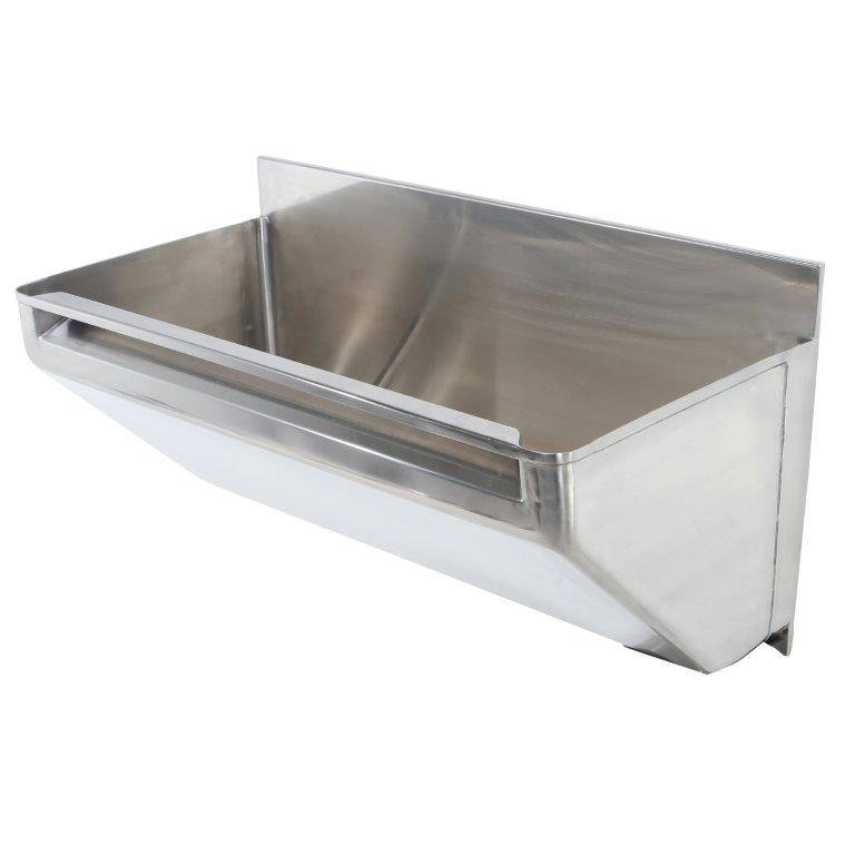 Stainless Steel ScrubUp Trough Twyford Bathrooms NBS Source