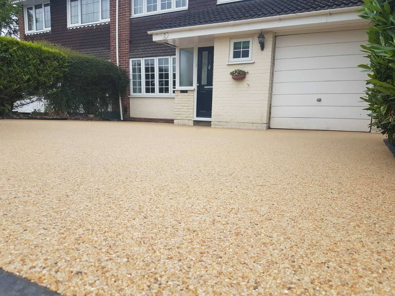 Domestic Driveway Vuba Resin Bound Surfacing Dubai Sunrise Vuba